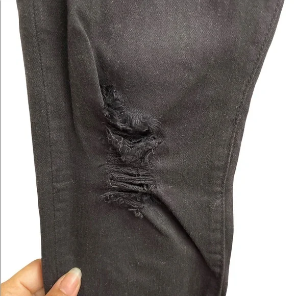 PacSun High-Rise Ankle Jegging Black size 23 (small) - Picture 5 of 12